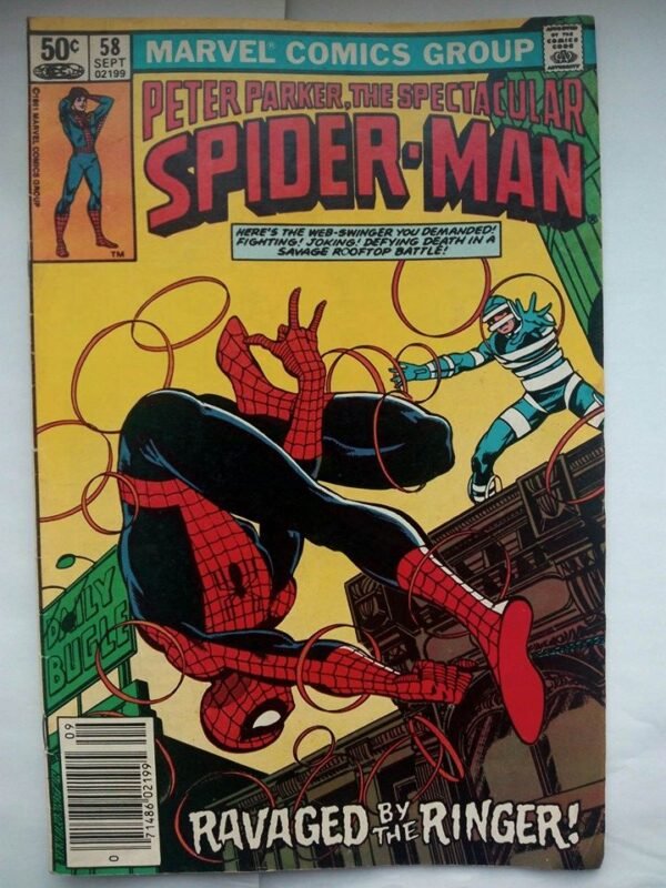 Komiks Spectacular Spiderman 58 September 1981