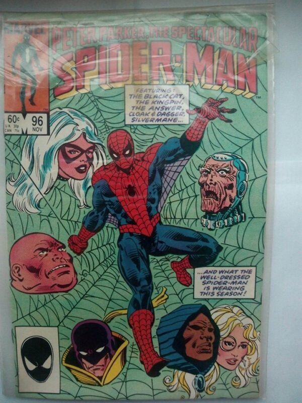 Komiks Spectacular Spiderman 96 November 1984