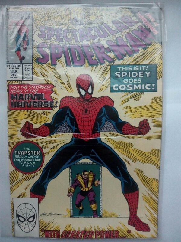 Komiks Spectacular Spiderman 158 December 1989