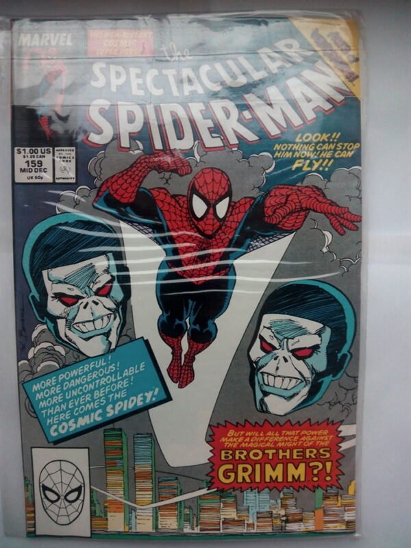 Komiks Spectacular Spiderman 159 Mid Dec 1989