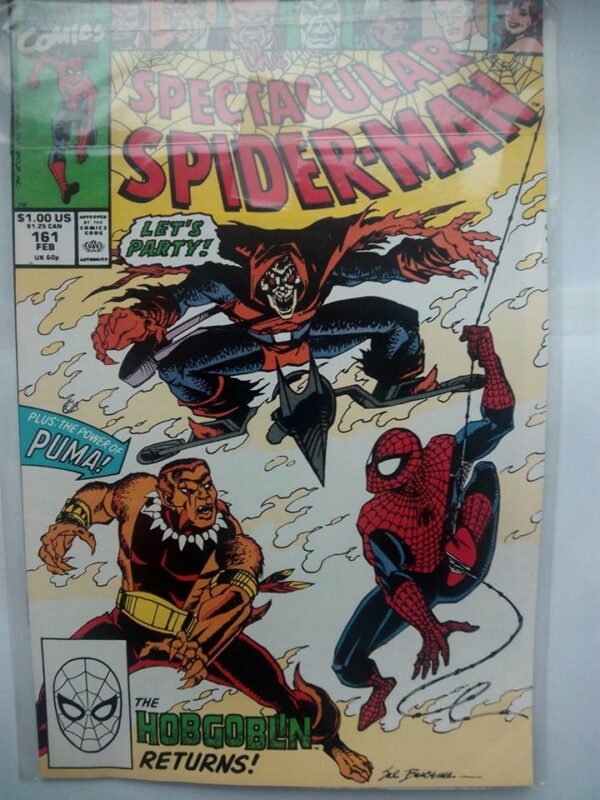 Komiks Spectacular Spiderman 161 February 1990