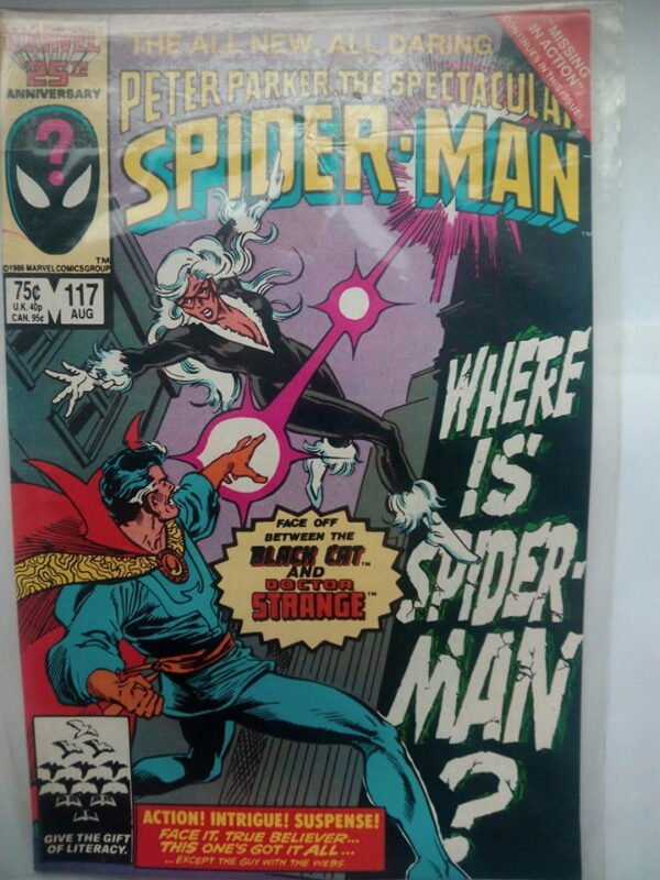 Komiks Spectacular Spiderman 117 August 1986