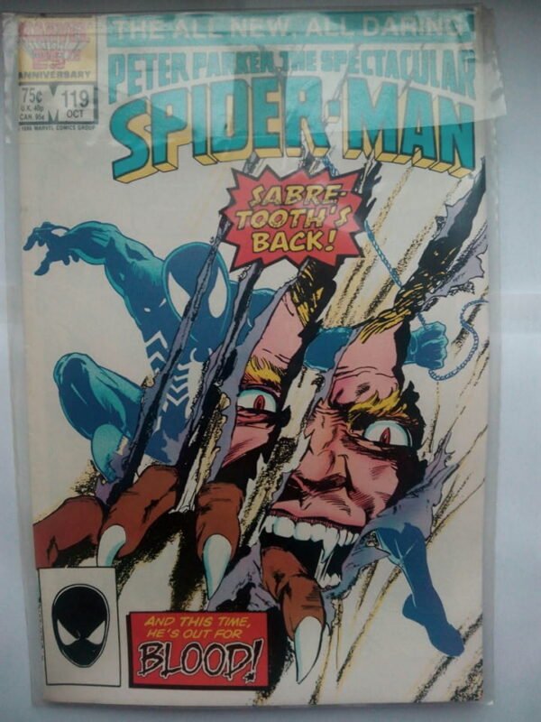 Komiks Spectacular Spiderman 119 October 1986