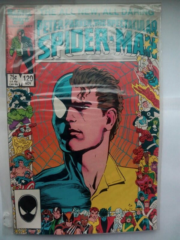 Komiks Spectacular Spiderman 120 November 1986