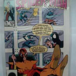 Komiks Spectacular Spiderman 123 Ferbuary 1987