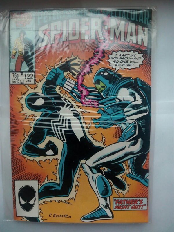 Komiks Spectacular Spiderman 122 January 1987