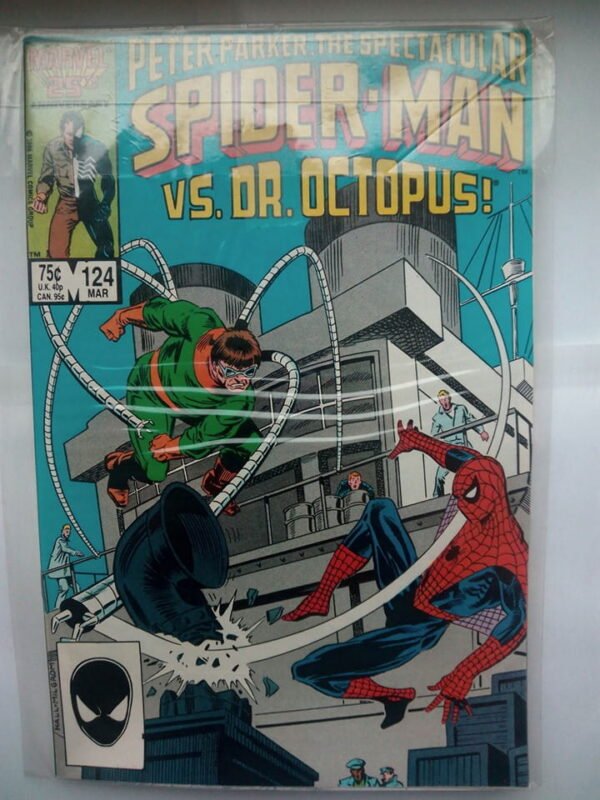 Komiks Spectacular Spiderman 124 March 1987