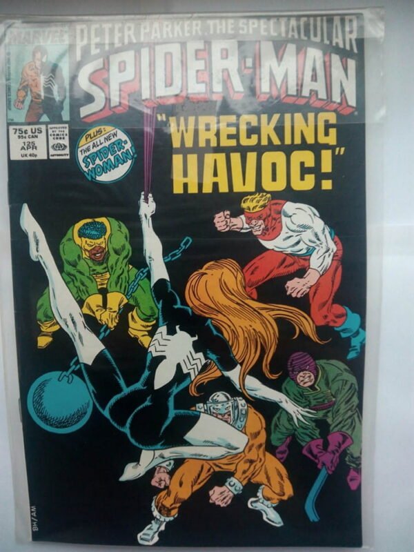 Komiks Spectacular Spiderman 125 April 1987