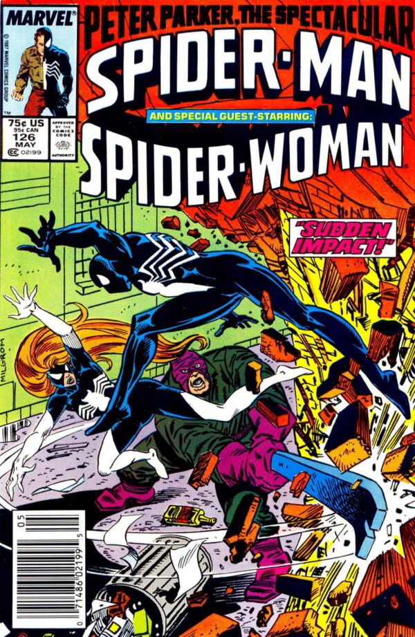 Komiks Spectacular Spiderman 126 May 1987