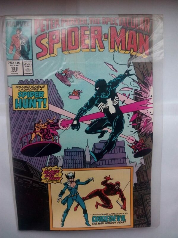 Komiks Spectacular Spiderman 128 July 1987
