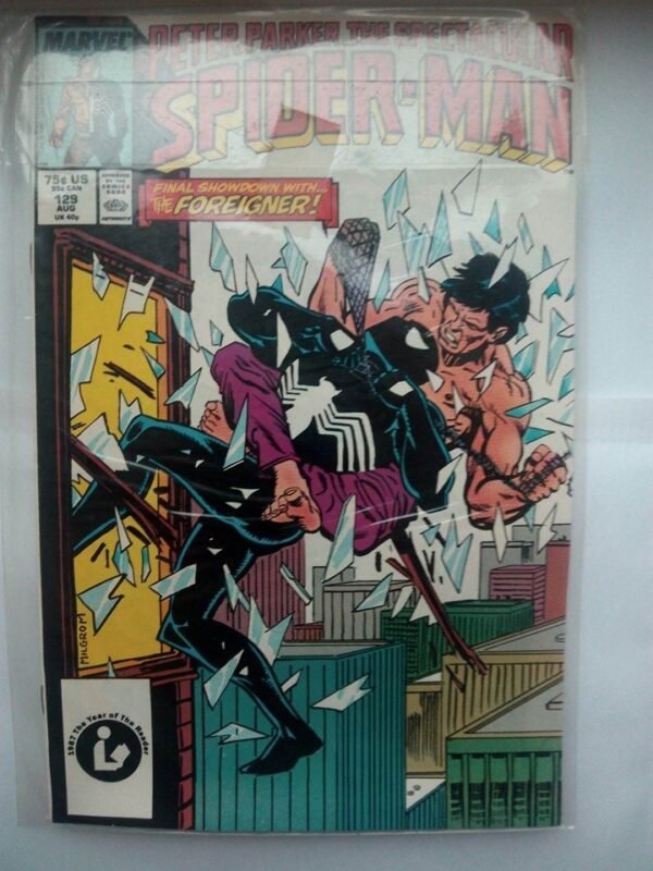 Komiks Spectacular Spiderman 129 August 1987
