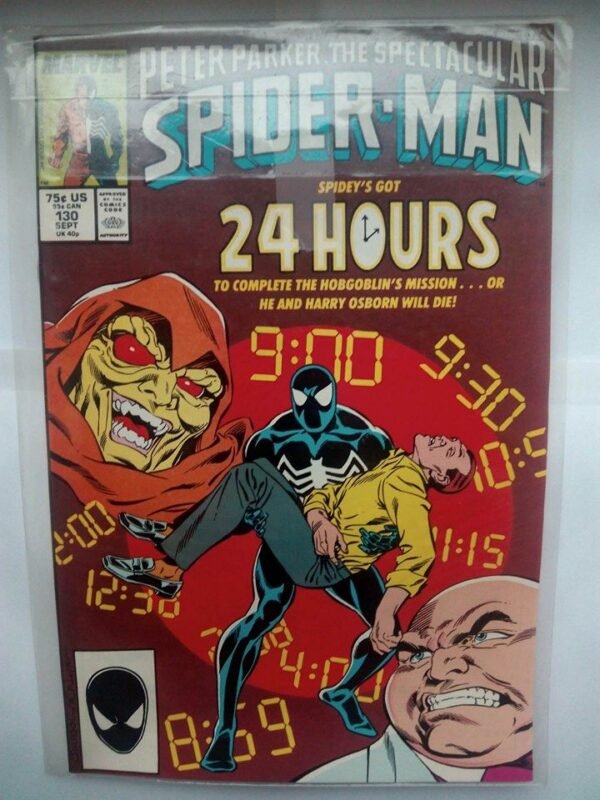 Komiks Spectacular Spiderman 130 September 1987