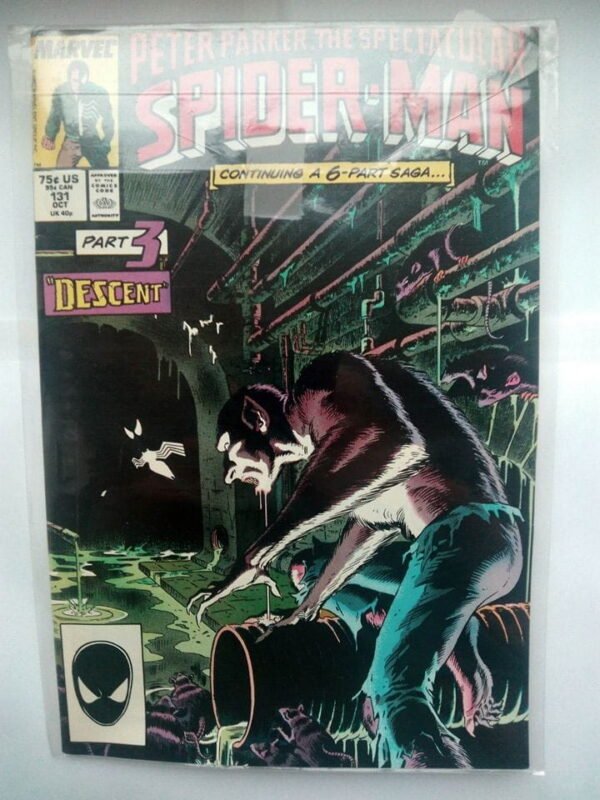 Komiks Spectacular Spiderman 131 October 1987