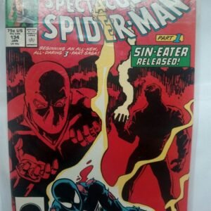 Komiks Spectacular Spiderman 134 January 1988