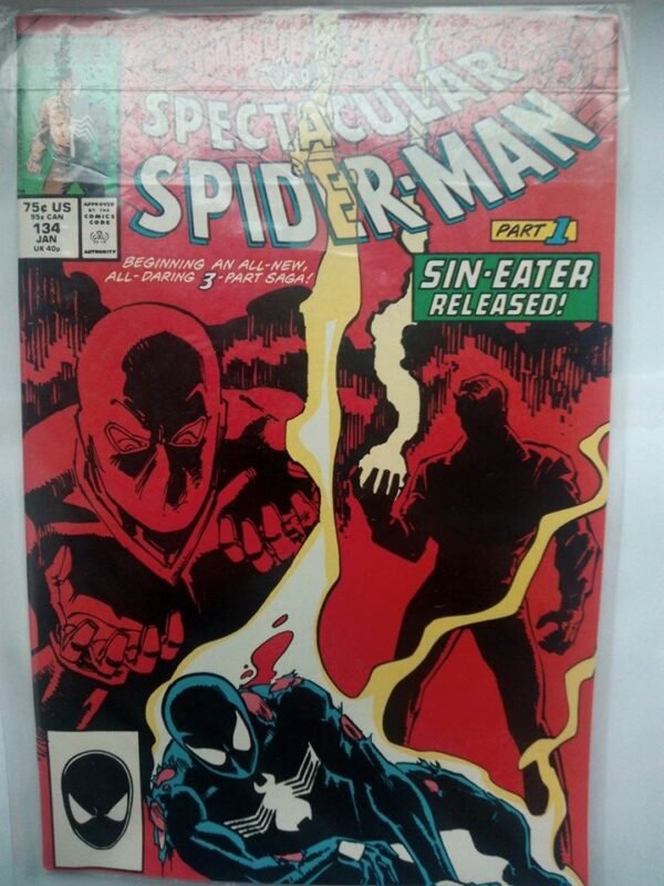 Komiks Spectacular Spiderman 134 January 1988