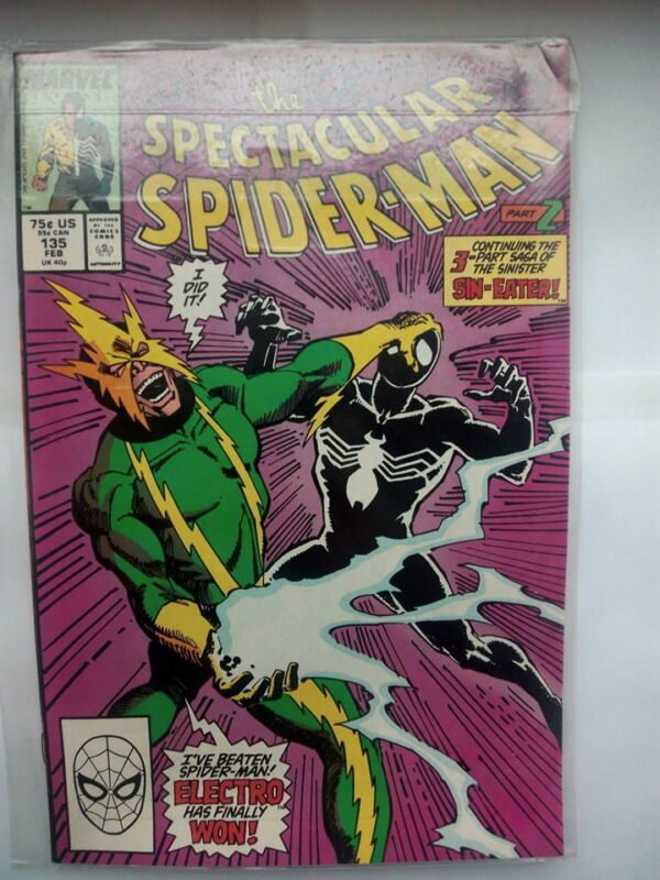 Komiks Spectacular Spiderman 135 February 1988
