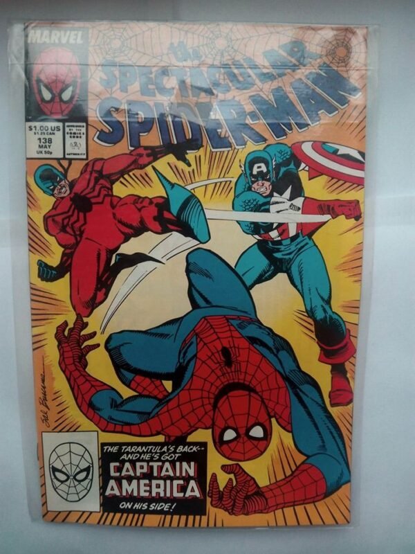 Komiks Spectacular Spiderman 138 May 1988