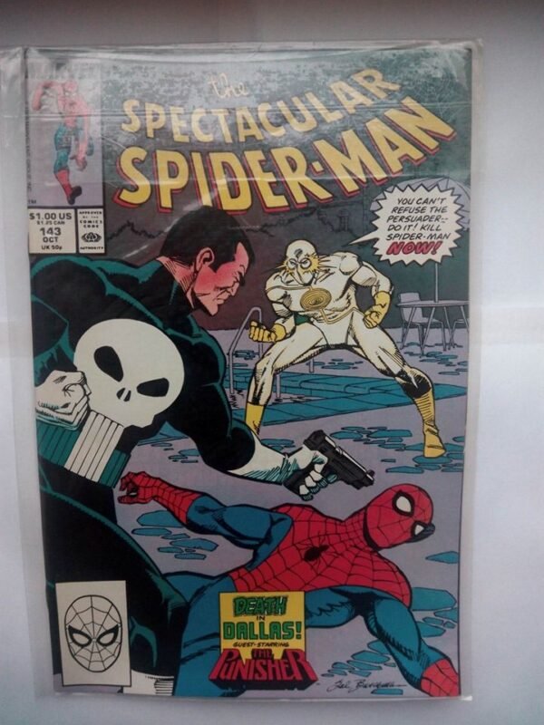 Komiks Spectacular Spiderman 143 October 1988