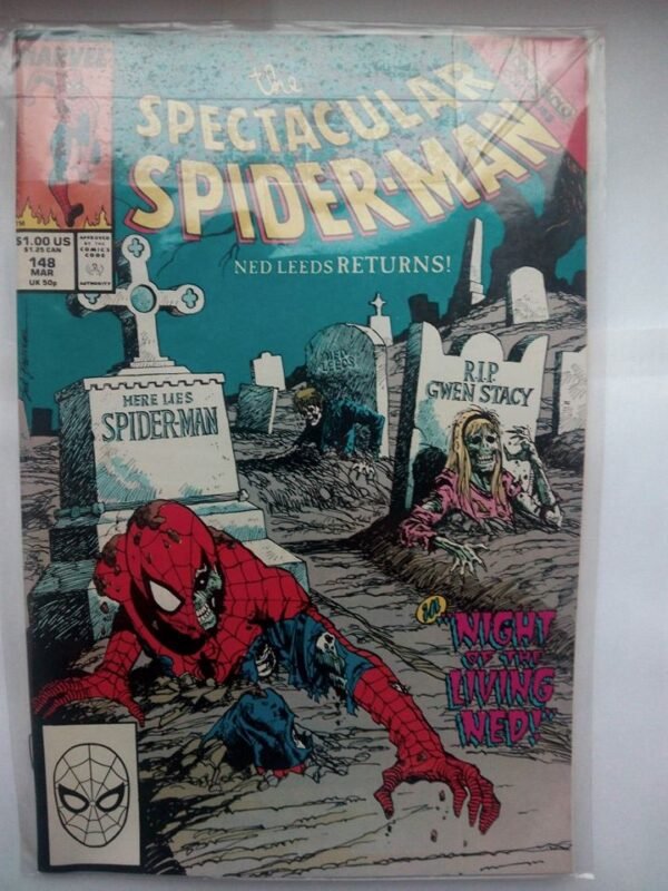 Komiks Spectacular Spiderman 148 March 1989