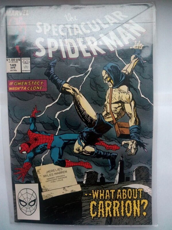 Komiks Spectacular Spiderman 149 April 1989