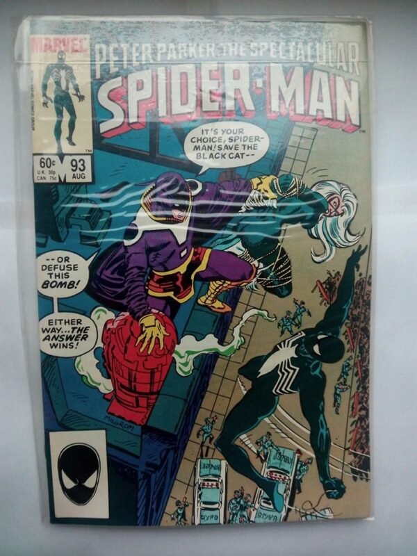 Komiks Spectacular Spiderman 93 August 1984