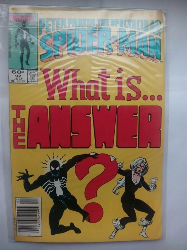 Komiks Spectacular Spiderman 92 July 1984