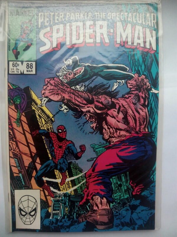 Komiks Spectacular Spiderman 88 March 1984