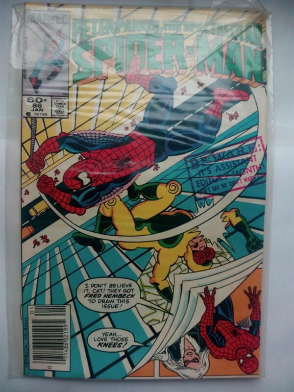 Komiks Spectacular Spiderman 86 January 1984