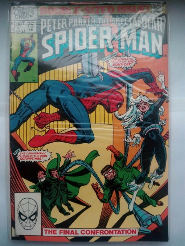 Komiks spectaculer Spiderman Double Sized 75 1983