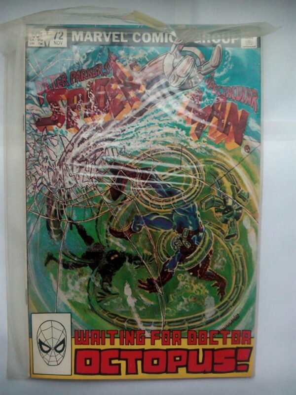 Komiks Spectacular Spiderman 72 November 1982