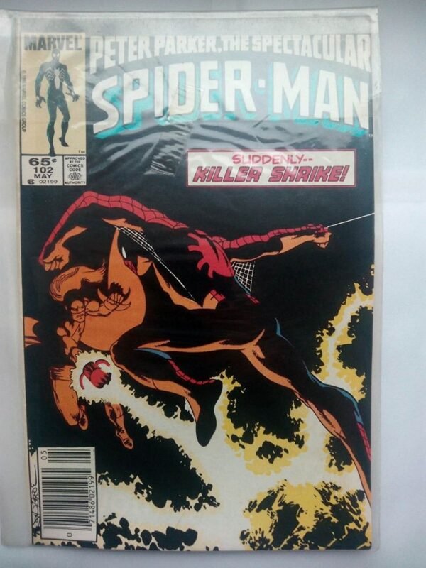 Komiks Spectacular Spiderman 102 May 1985