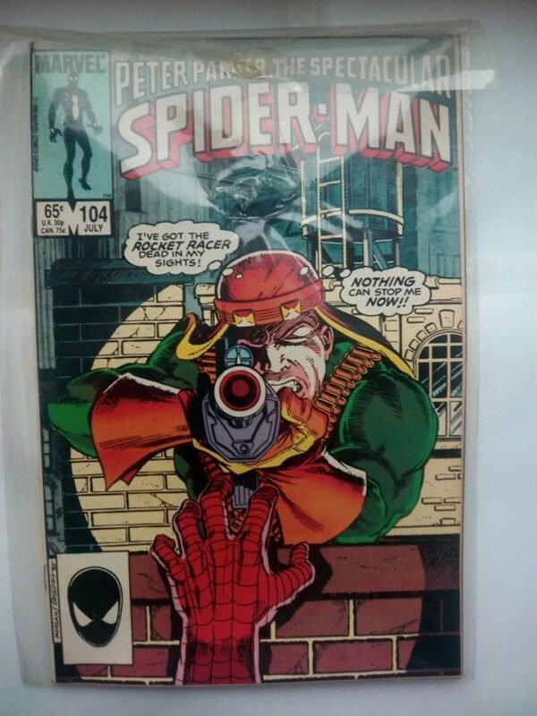 Komiks Spectacular Spiderman 104 July 1985
