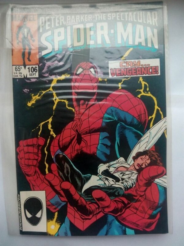 Komiks Spectacular Spiderman 106 September 1985