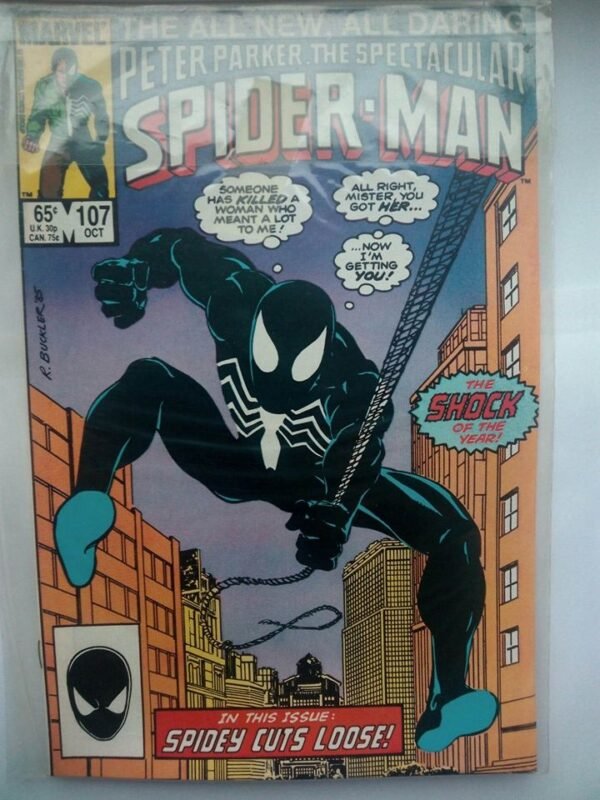 Komiks Spectacular Spiderman 107 October 1985