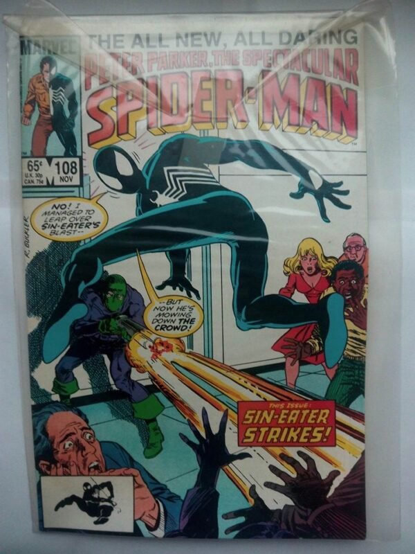 Komiks Spectacular Spiderman 108 November 1985