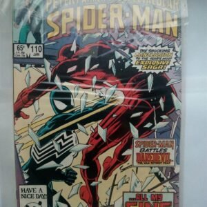 Komiks Spectacular Spiderman 110 January 1986