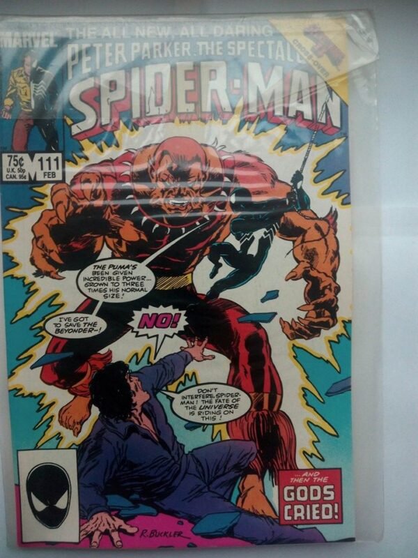 Komiks Spectacular Spiderman 111 February 1986