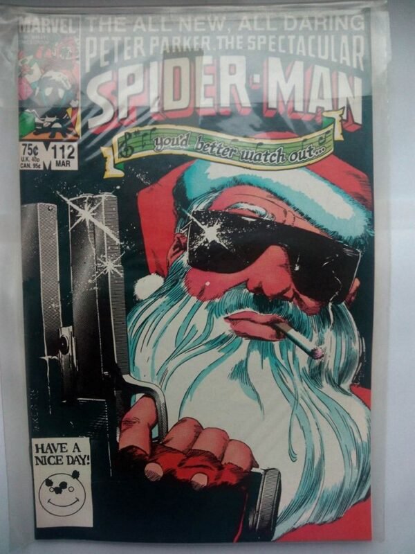 Komiks Spectacular Spiderman 112 March 1986