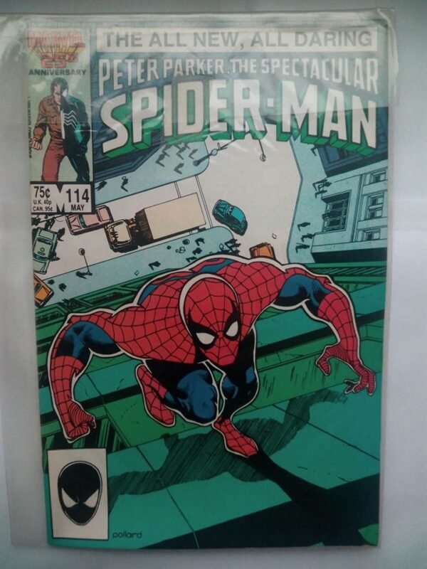 Komiks Spectacular Spiderman 114 May 1986