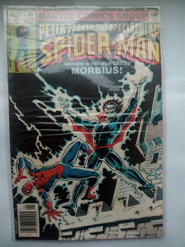 Komiks Spectacular Spiderman 38 January 1980