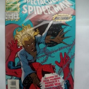 Zafoliowany Komiks Spectacular Spiderman 13 Annual+Karta