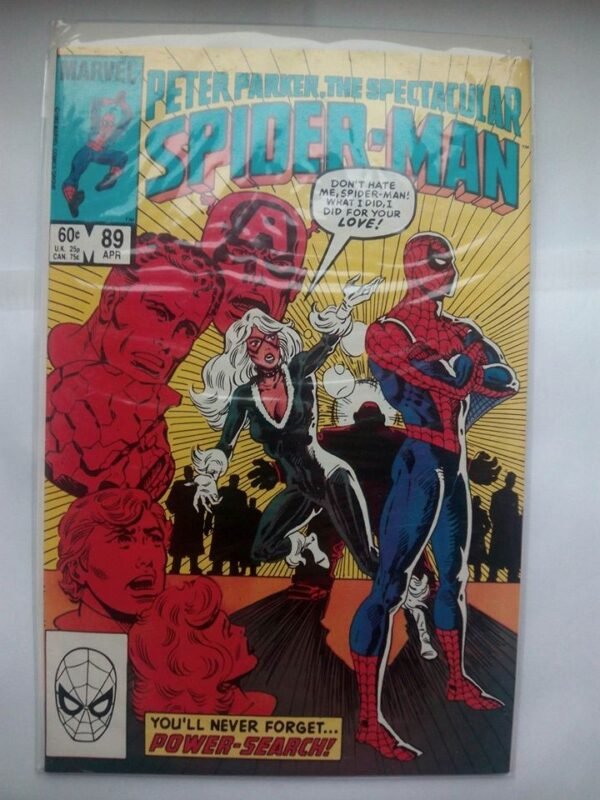 Komiks Spectacular Spiderman 89 April 1984