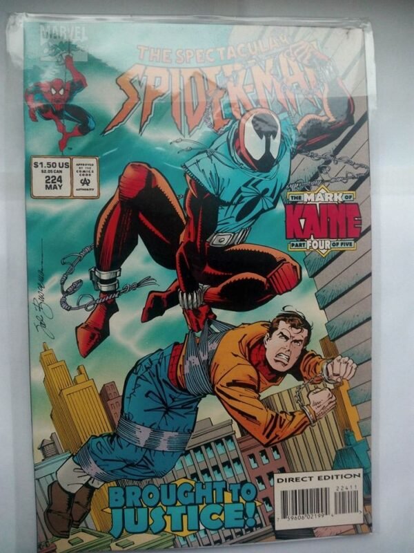 Komiks Spectacular Spiderman 224 May 1995