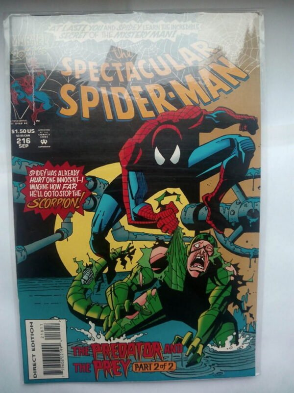 Komiks Spectacular Spiderman 216 September 1994