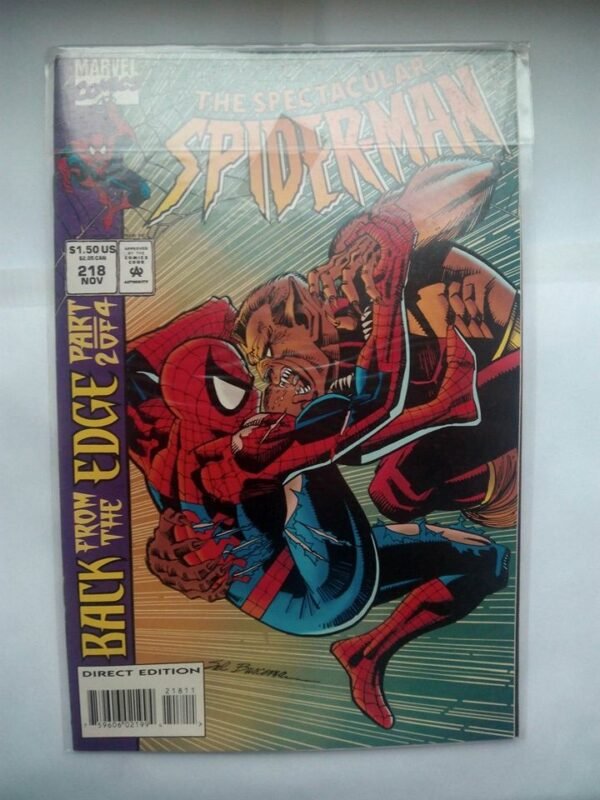 Komiks Spectacular Spiderman 218 November 1994