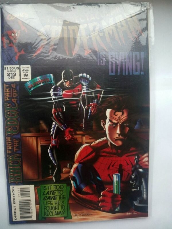 Komiks Spectacular Spiderman 219 December 1994