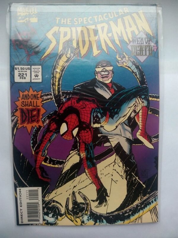 Komiks Spectacular Spiderman 221 February 1995