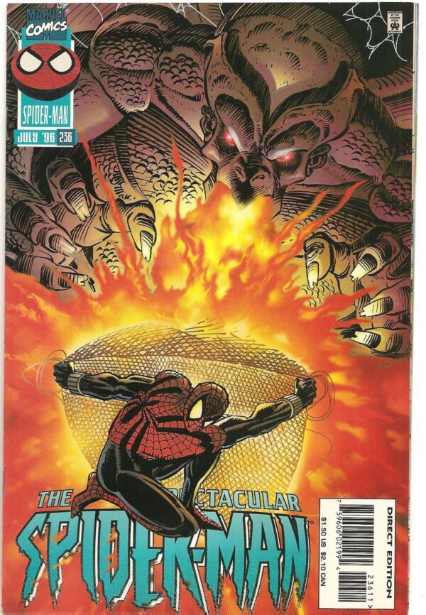 Komiks Spectacular Spiderman 236 July 1996