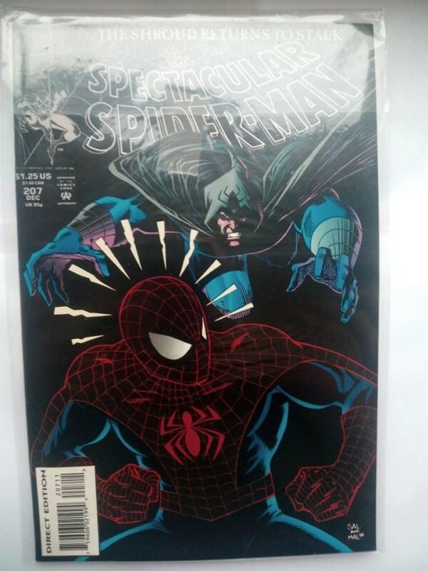 Komiks Spectacular Spiderman 207 December 1993