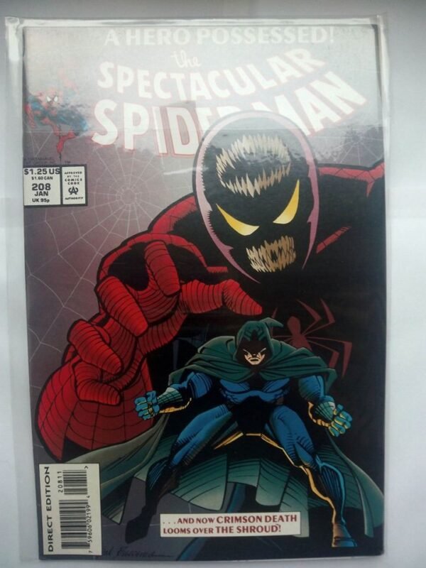 Komiks Spectacular Spiderman 208 January 1994